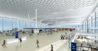3MM 두께 알루미늄 솔리드 패널 공항 터미널 프로젝트