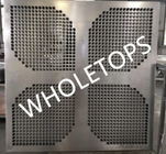 2.5 밀리미터 3.0 밀리미터 야외 알루미늄 관통된 패널 / 알루미늄 클래딩 패널