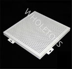ISO9001 4.0 밀리미터 레이저 절단 금속 정면 클래딩 야외 커튼 월 파세드 패널