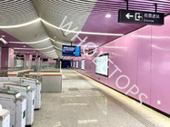 지하철 계획을 위한 임팩트 저항 요업 코팅된 알루미늄 패널
