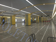 지하철역을 위한 6 밀리미터 두께 세라믹 코팅된 알루미늄 패널